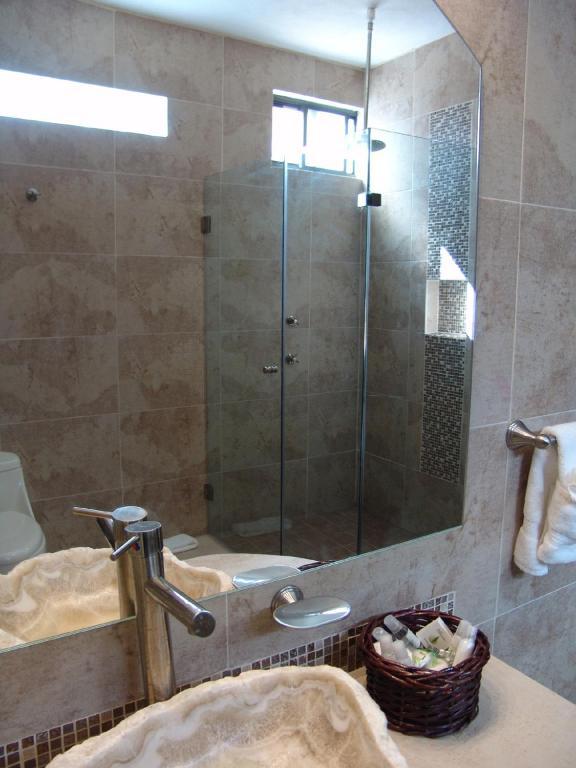Casa Del Tio Hotel Boutique San Miguel de Allende Kamer foto A shower door