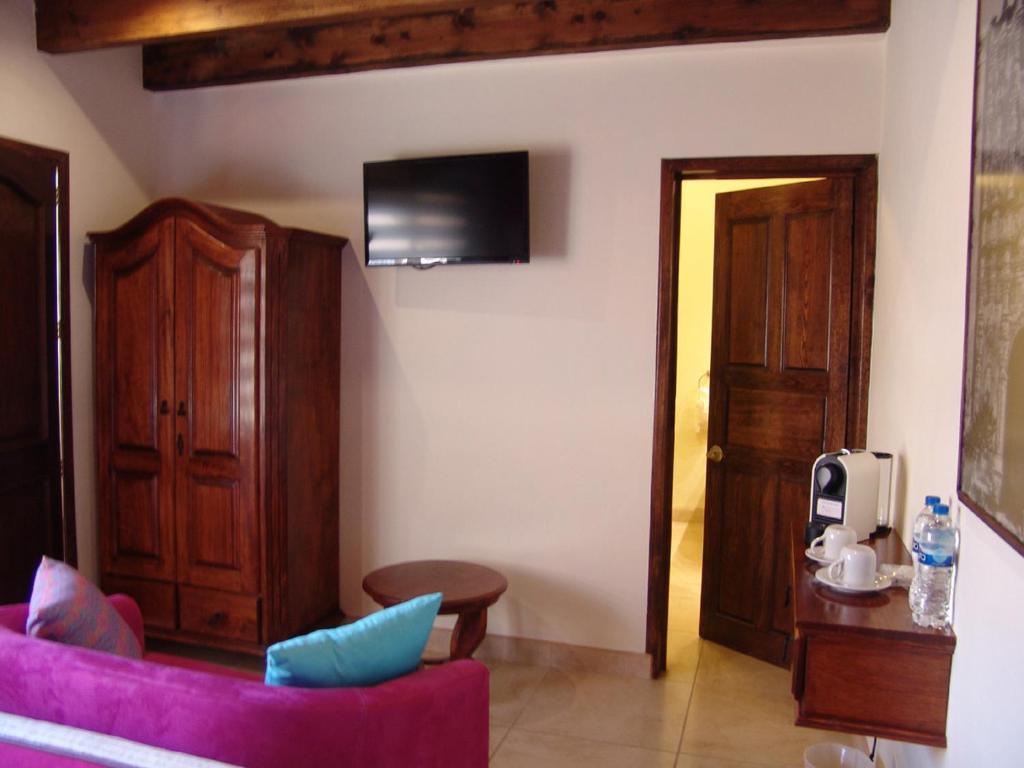 Casa Del Tio Hotel Boutique San Miguel de Allende Kamer foto A room at the hotel