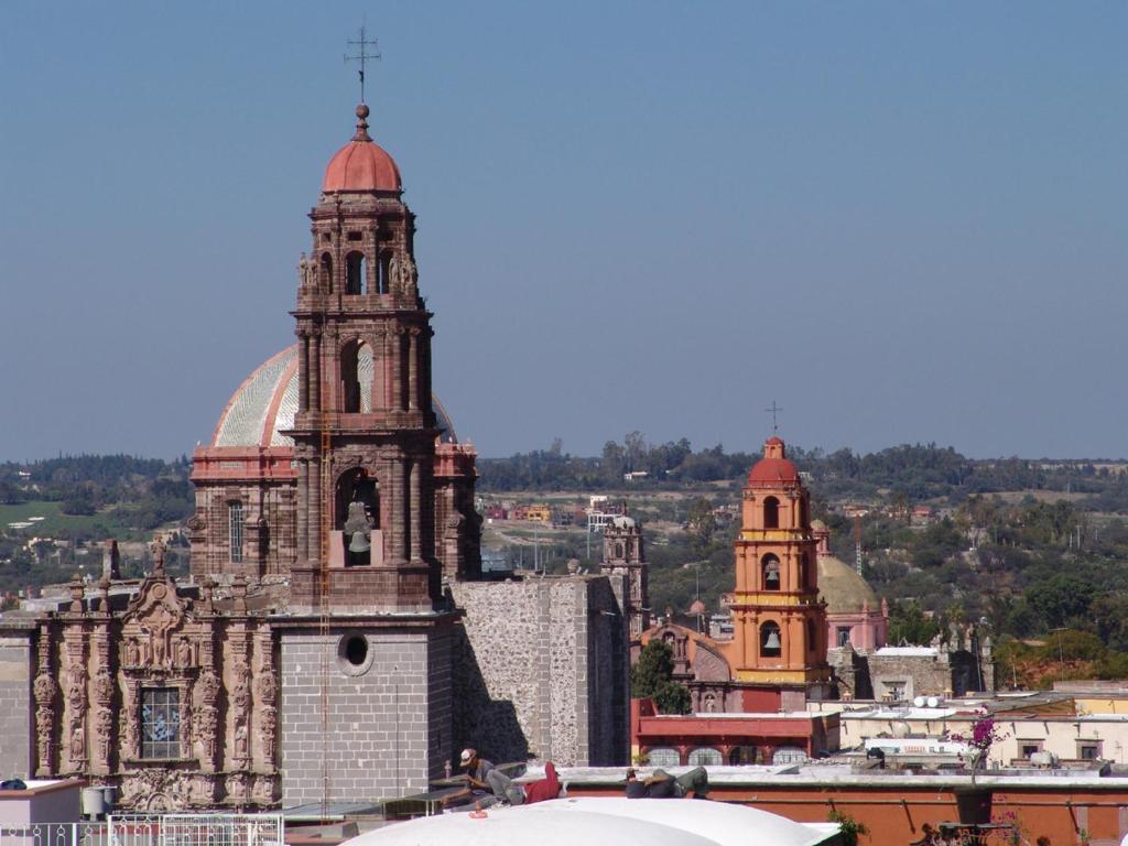 Casa Del Tio Hotel Boutique San Miguel de Allende Buitenkant foto Catedral de la Purísima Concepción